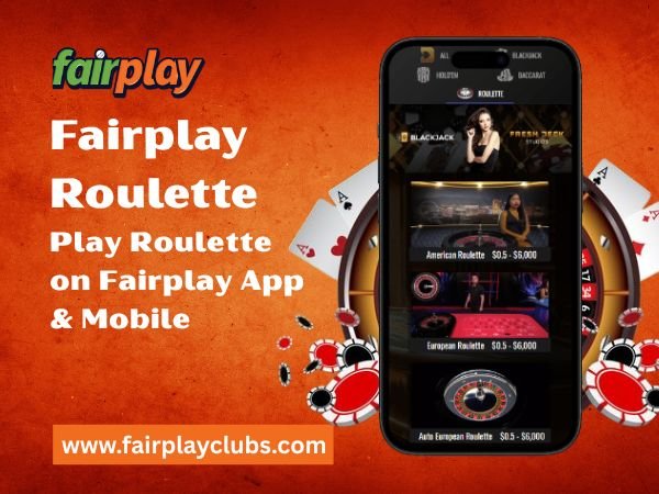 Play Roulette on Fairplay App & Mobile