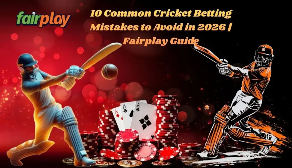 10 Common Cricket Betting Mistakes to Avoid in 2026 _ Fairplay Guide
