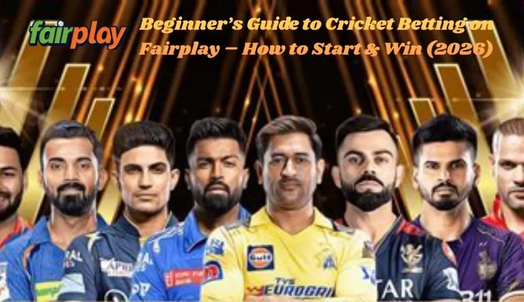 Beginner’s Guide to Cricket Betting on Fairplay – How to Start & Win (2026)